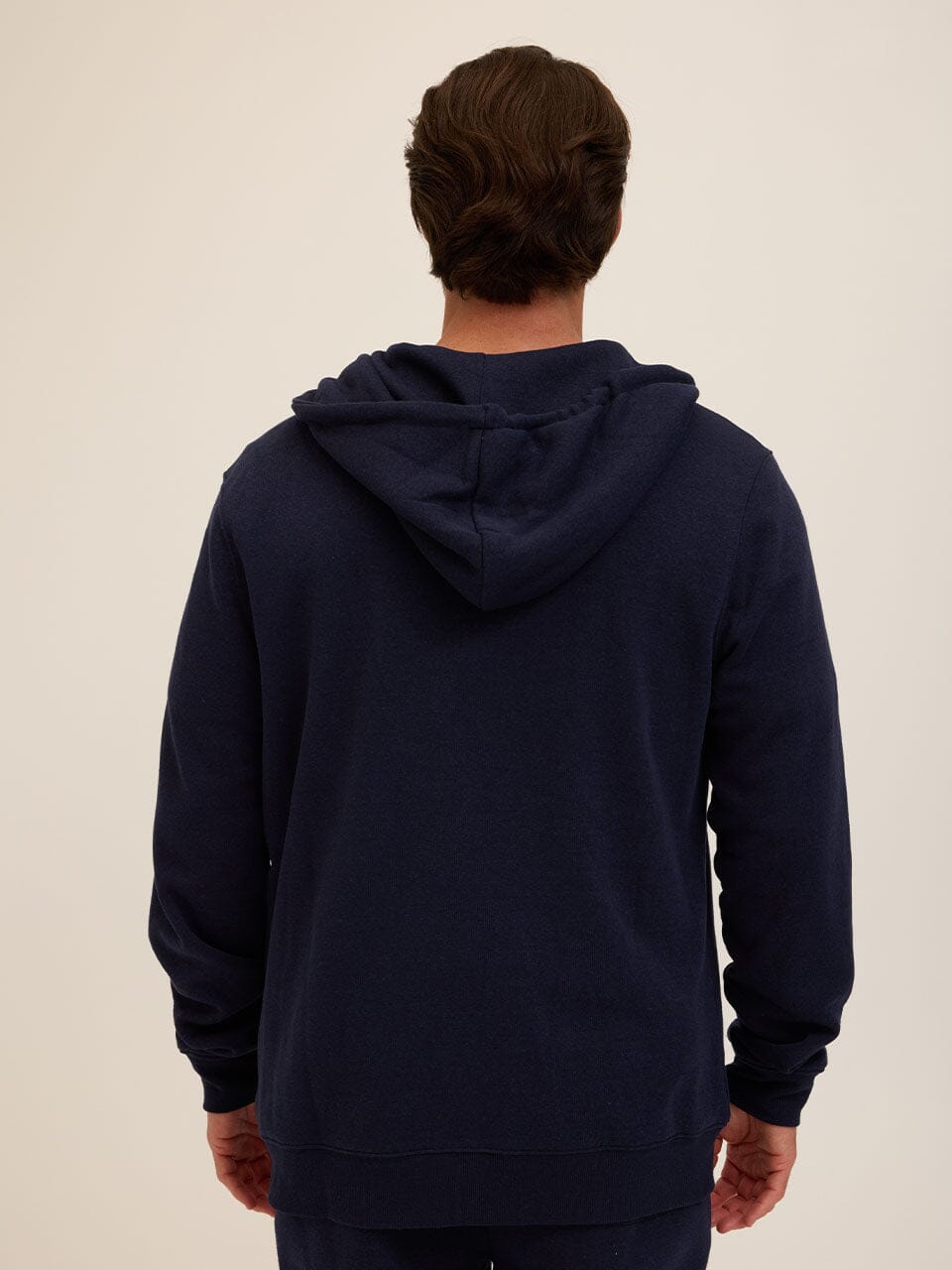Triblend Zip Fleece Hoodie