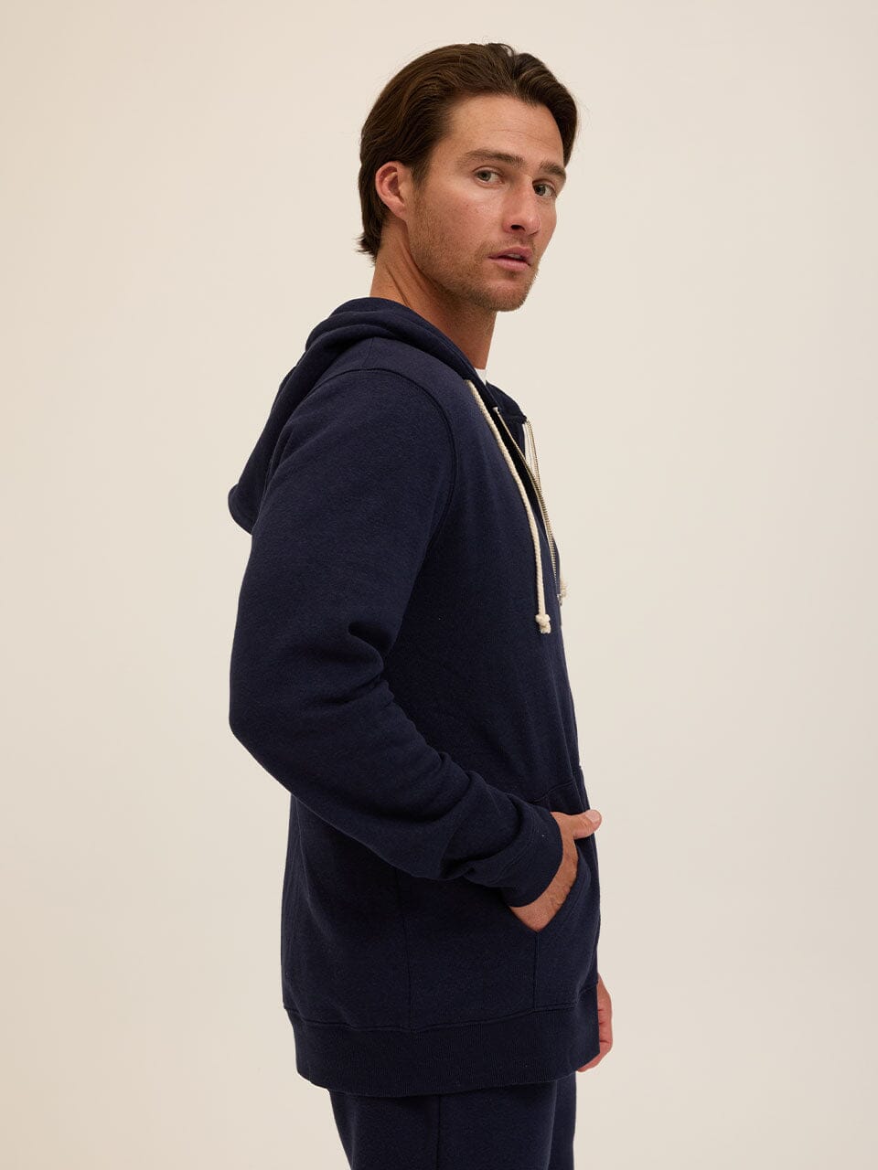 Men's Core Triblend Fleece Zip Hoodie