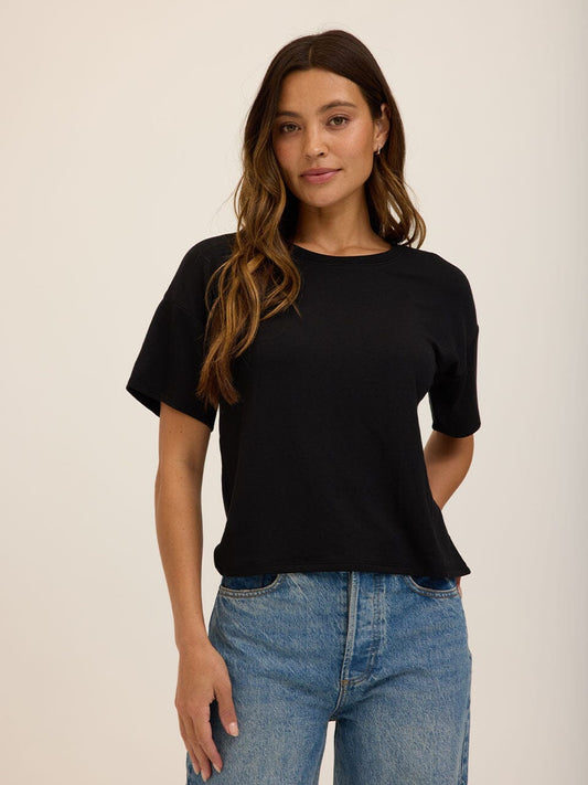 Core Modal Terry Crew Neck Tee