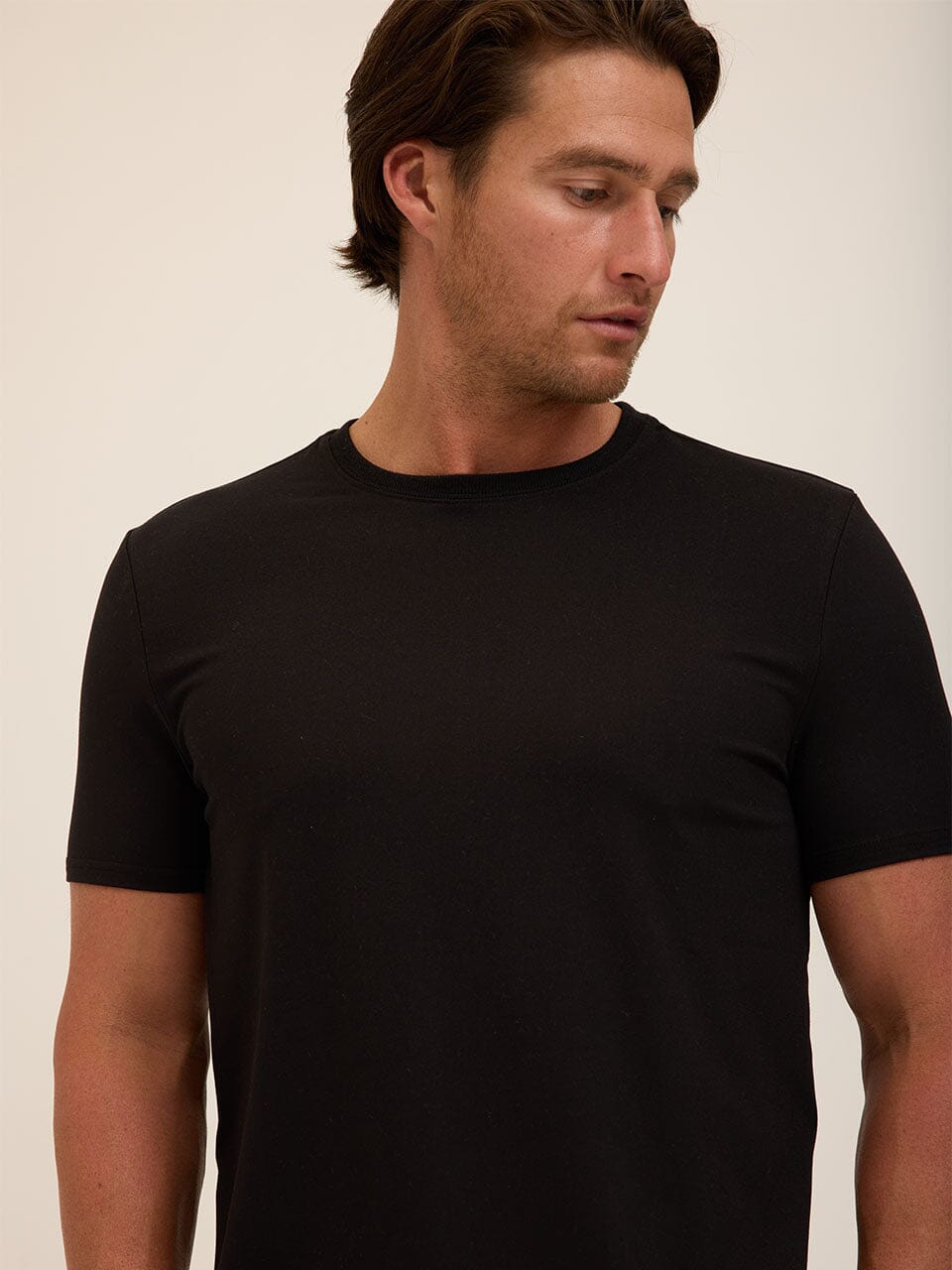Men's Core Luxe Jersey Crew Neck Tee