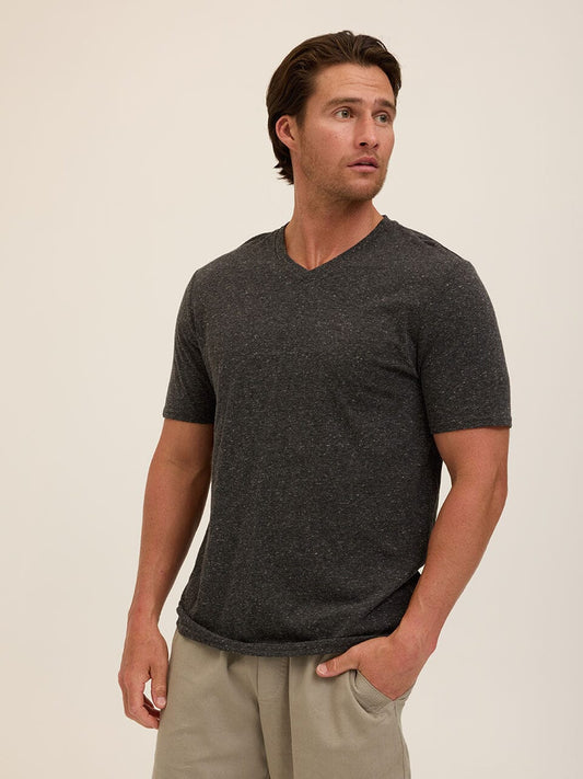Everyday Triblend Jersey V-Neck tee