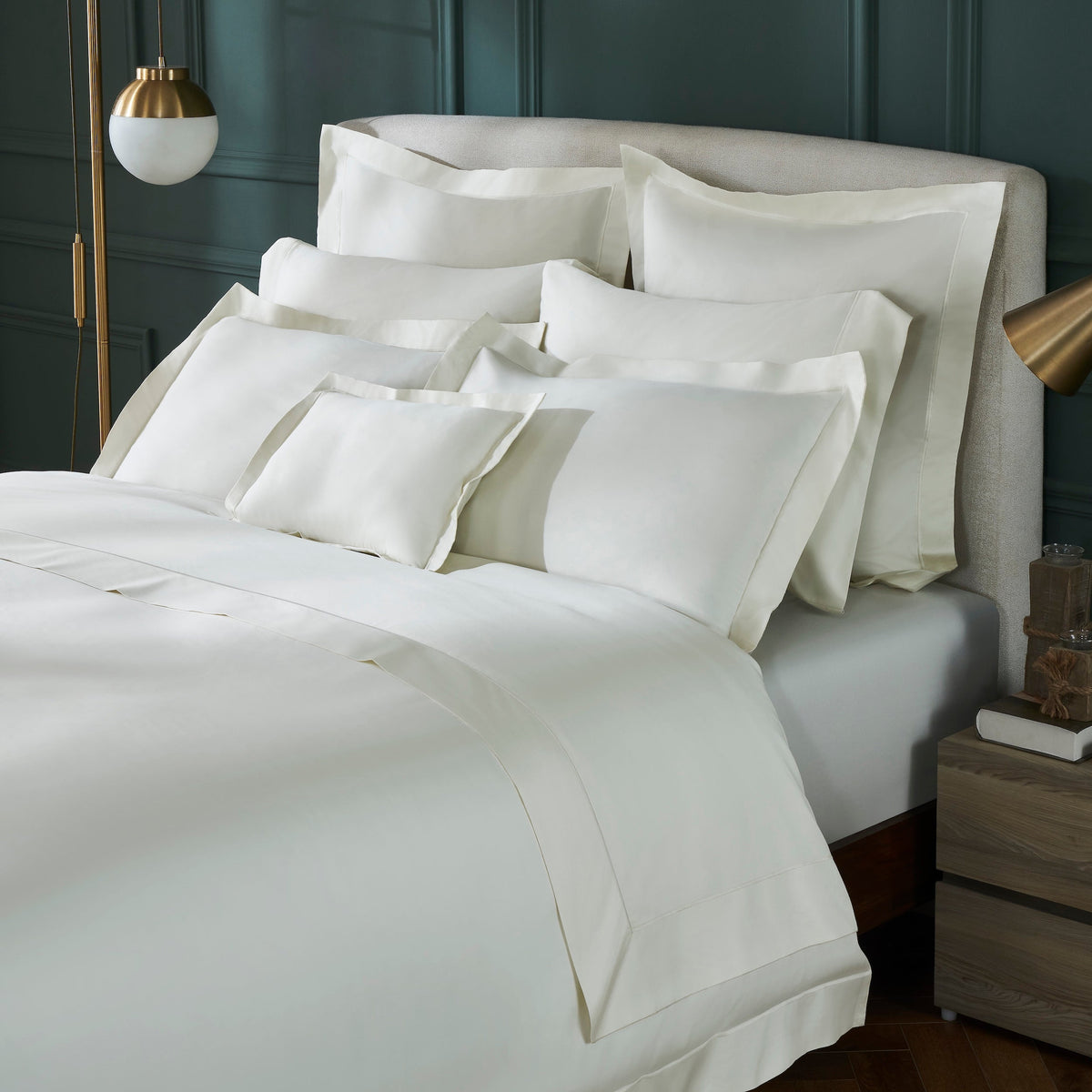 Corvelle Supima Cotton Sateen Duvet Cover