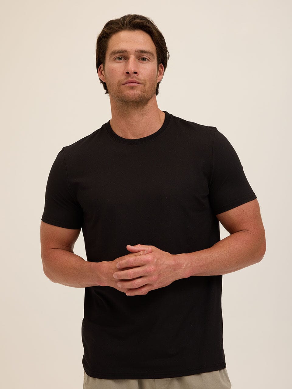Men's Core Luxe Jersey Crew Neck Tee