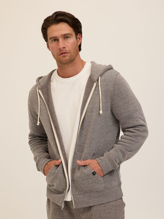 Everyday Triblend Fleece Zip Sweatshirt