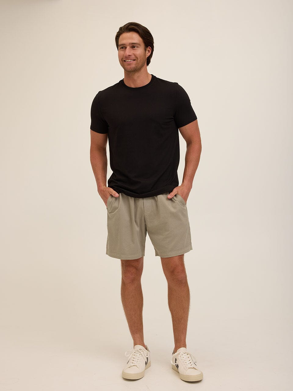 Men's Core Luxe Jersey Crew Neck Tee