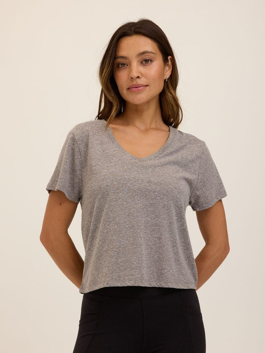 Ada Triblend V-Neck Tee