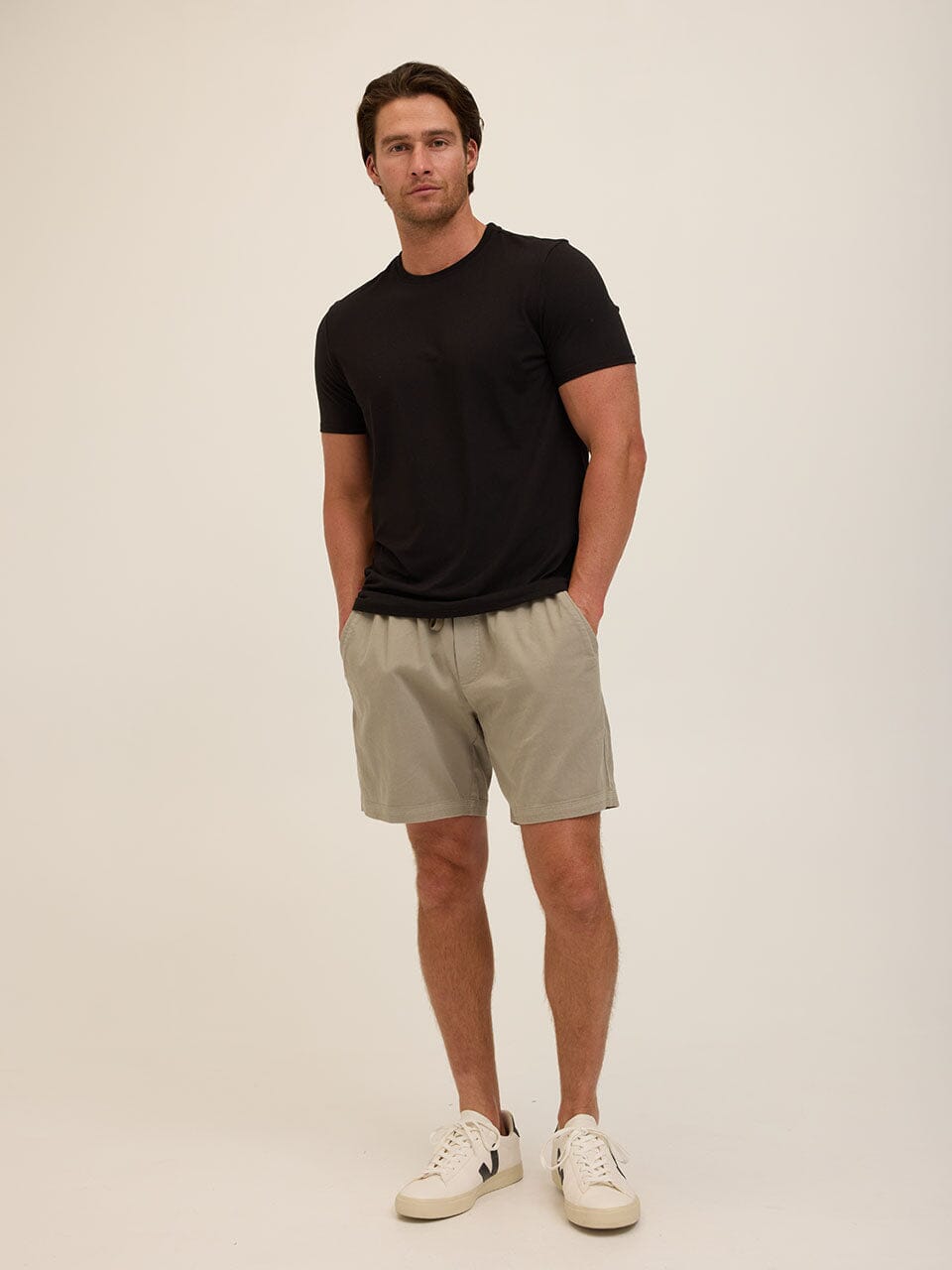 Men's Core Luxe Jersey Crew Neck Tee