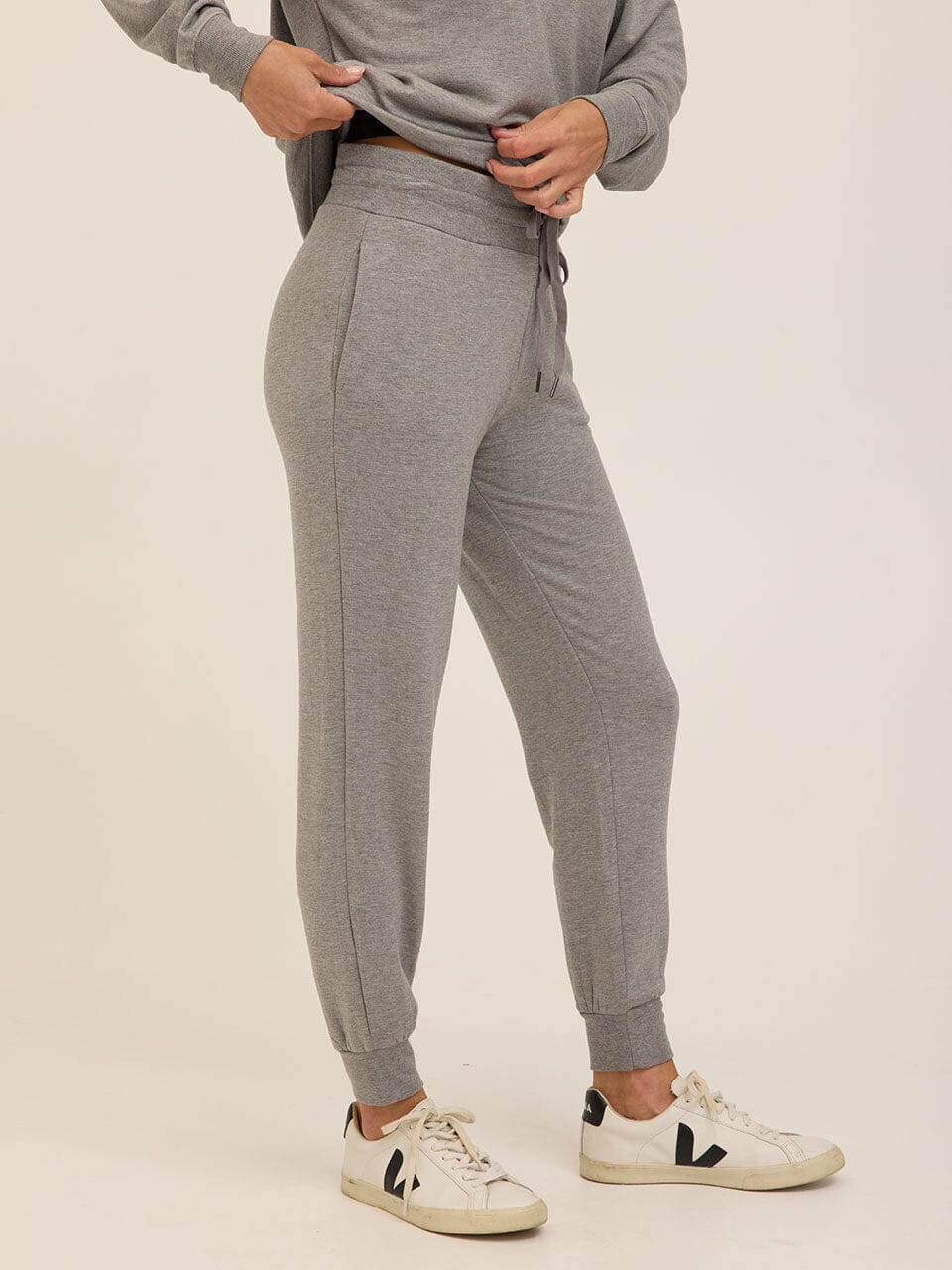 Connie Feather Fleece Jogger