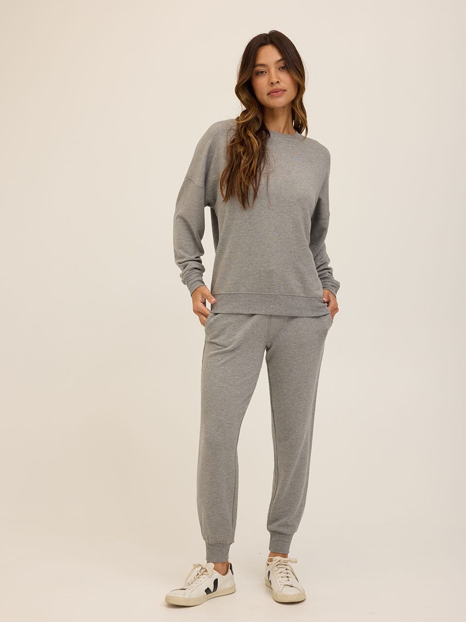 Connie Feather Fleece Jogger