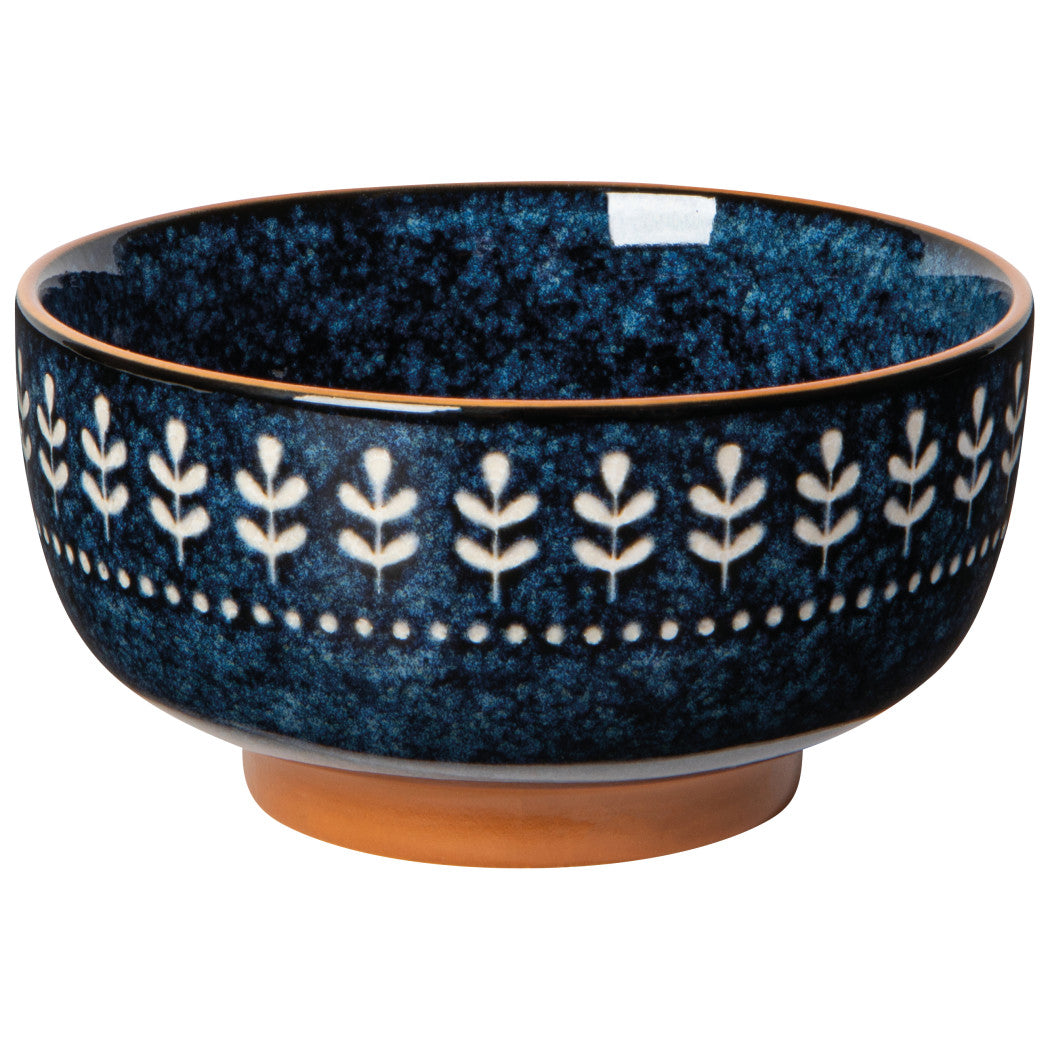Set of 6 Nightbloom Dessert Bowl 4.5 Inch
