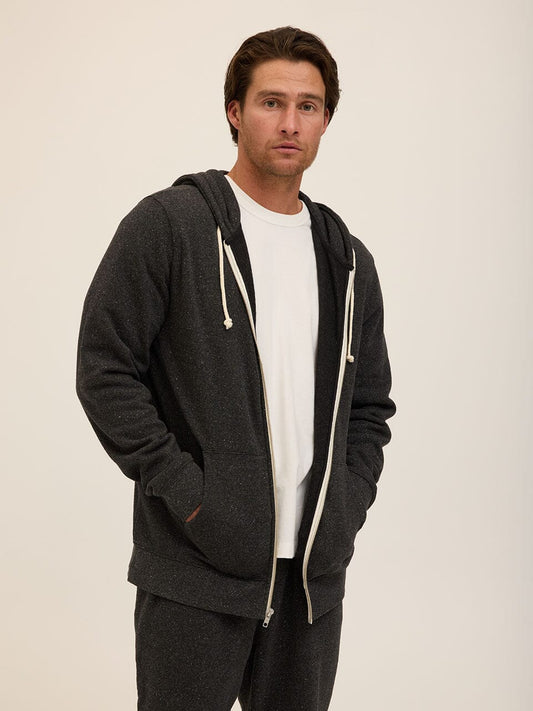 Everyday Triblend Fleece Zip Sweatshirt