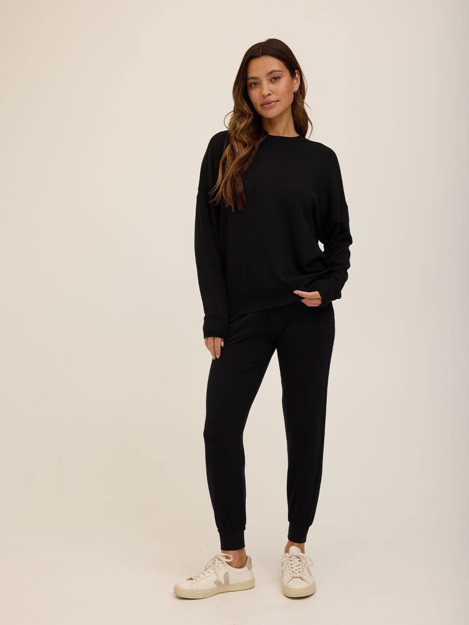 Connie Feather Fleece Jogger
