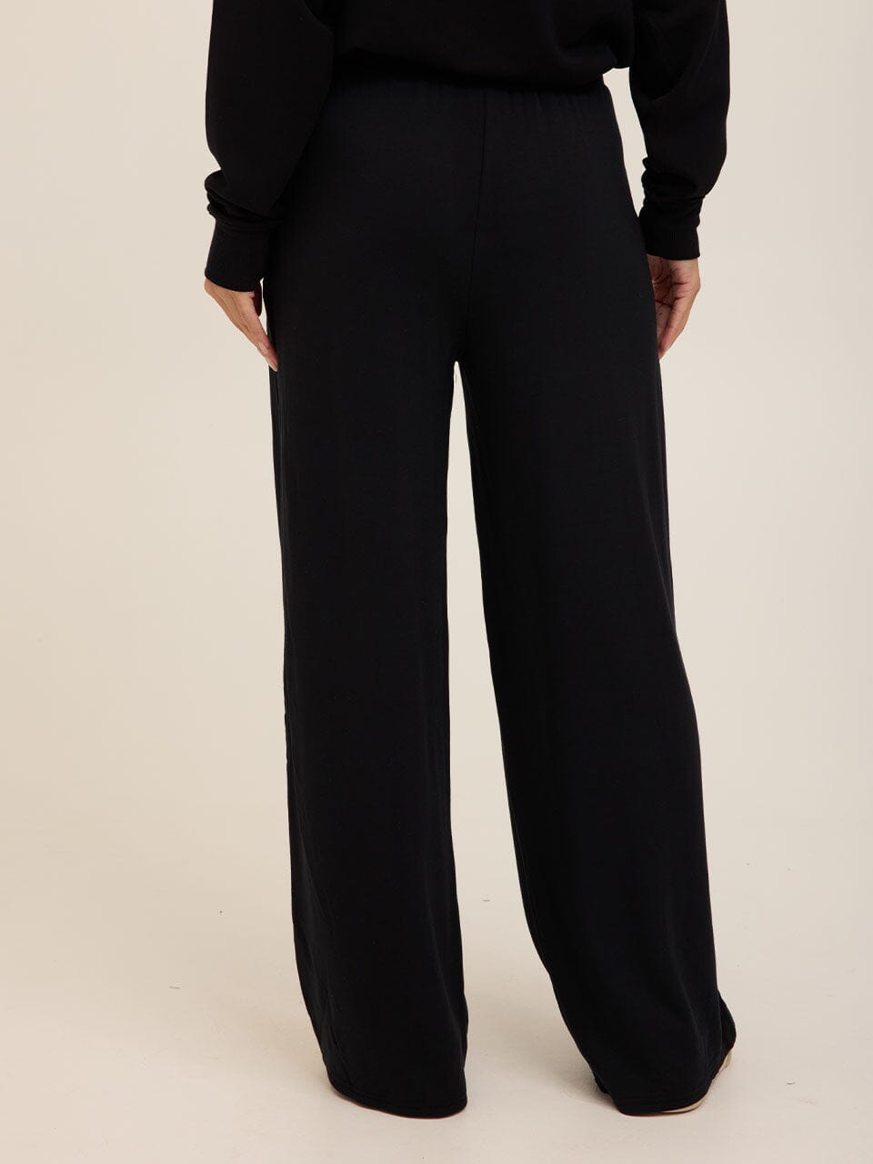 Esmeralda Feather Fleece Wide Leg Pant