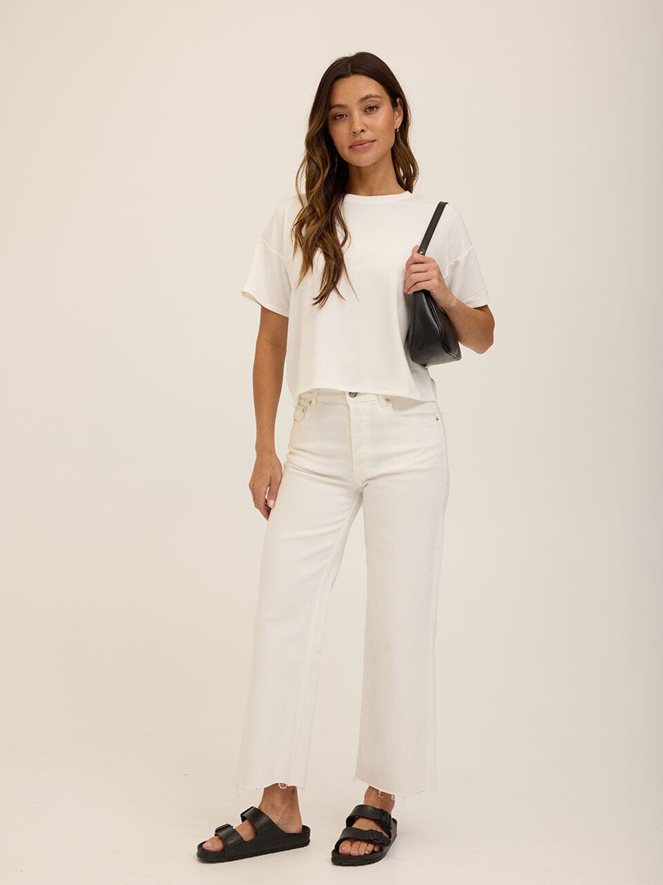 Core Modal Terry Crew Neck Tee