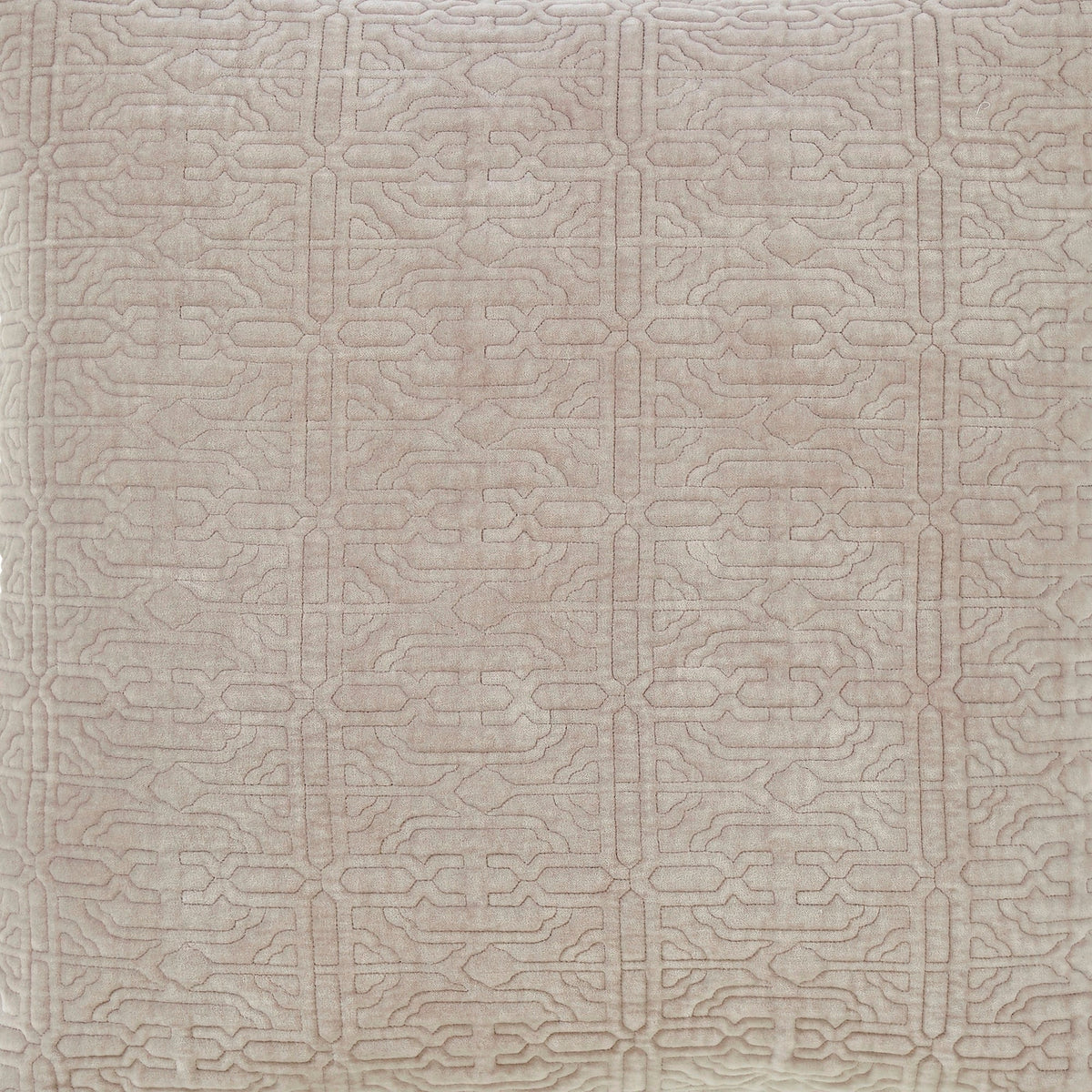 Duke Geometric Cotton Velvet Quilt Sham - Clearance
