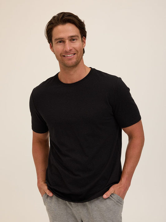 Everyday Triblend Jersey Crew Tee