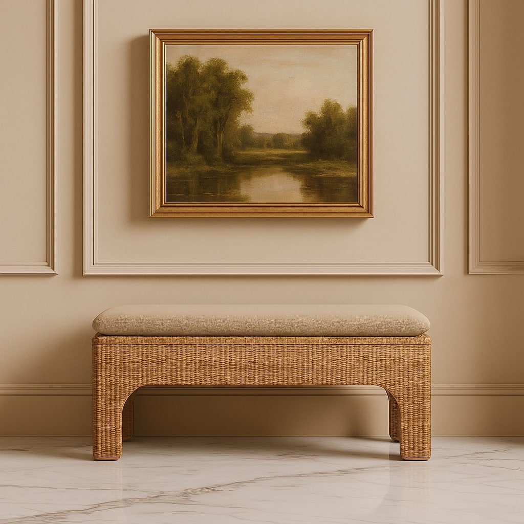 Rattan Harmony Bench
