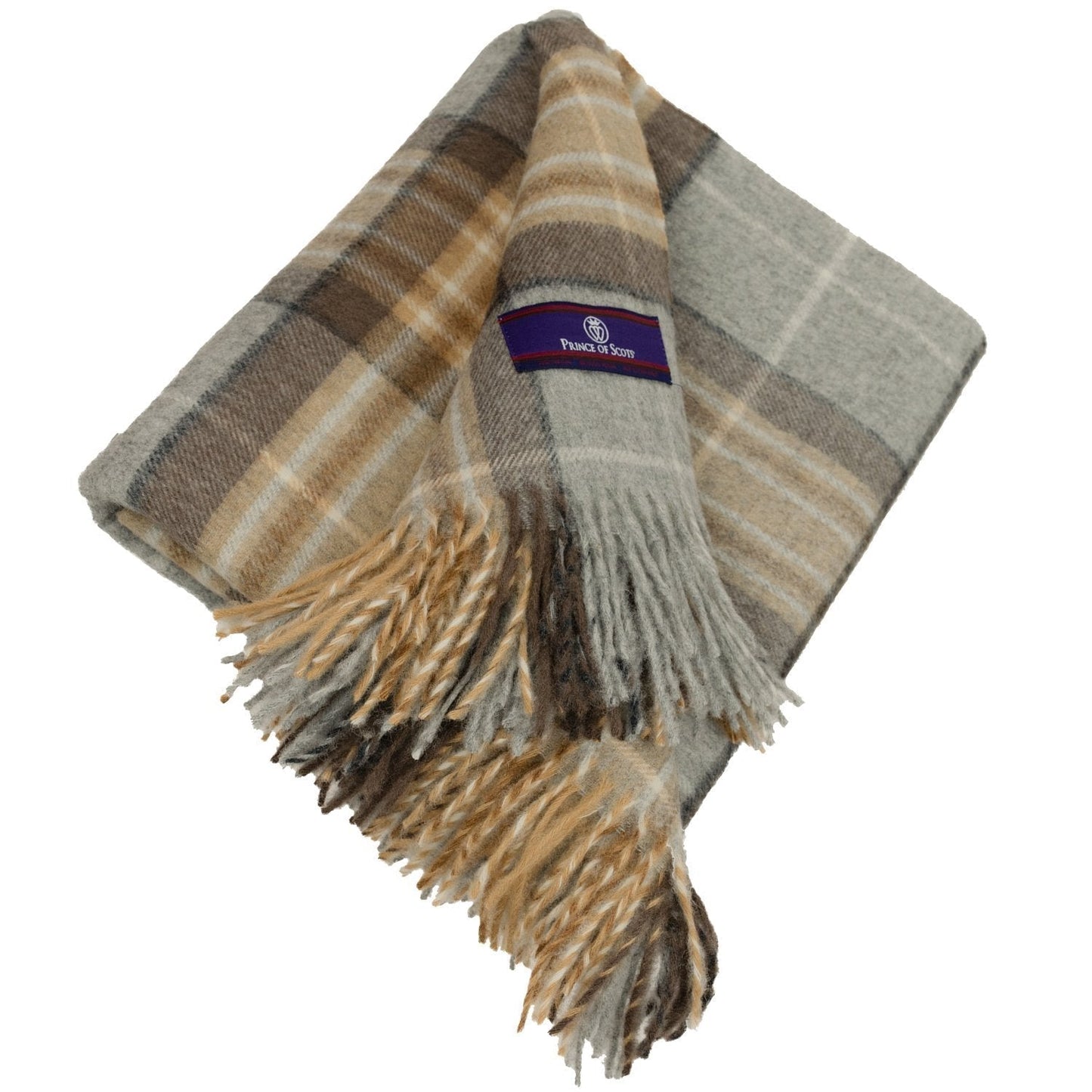 Prince of Scots Highland Tweeds Merino Wool Throw – McKellar Tartan