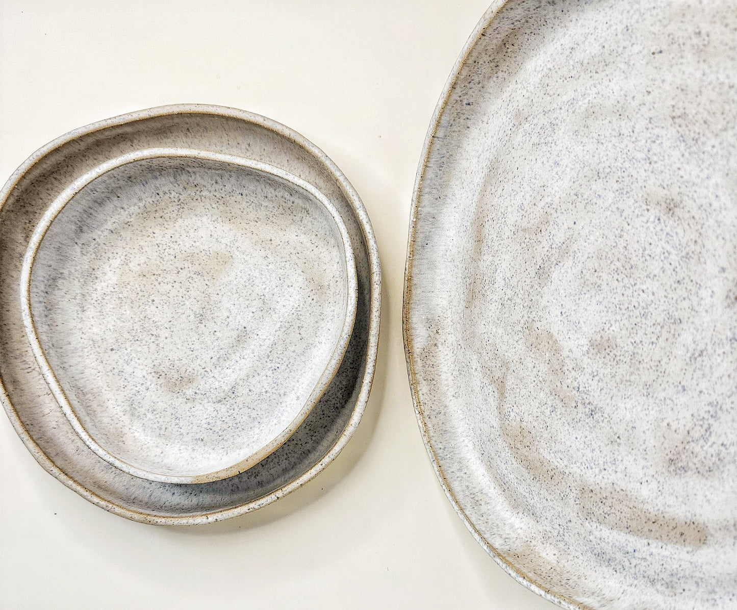 PLATE Ocean Sand. (Size: 11 inches)