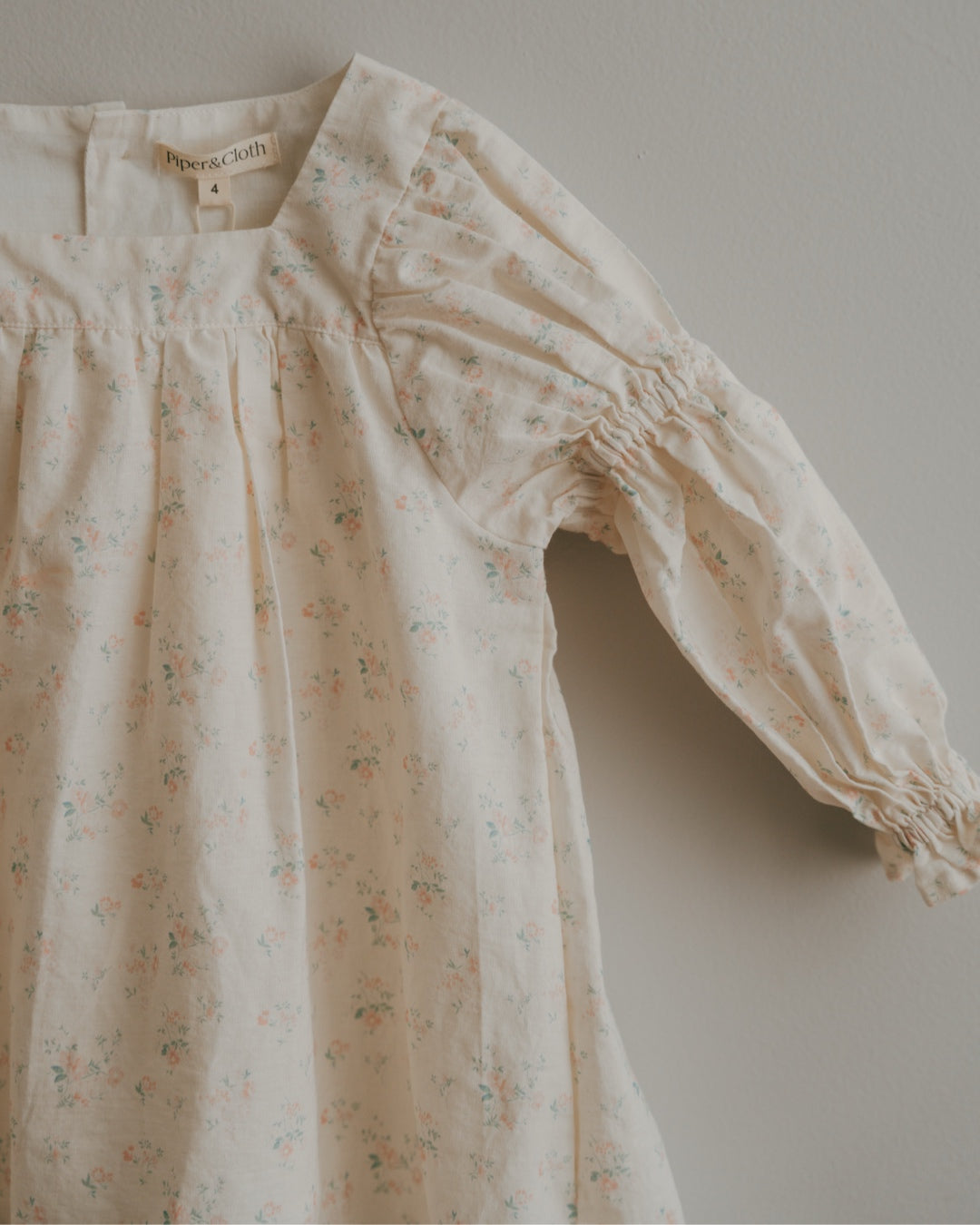 Fiona Dress - Apricot Bloom