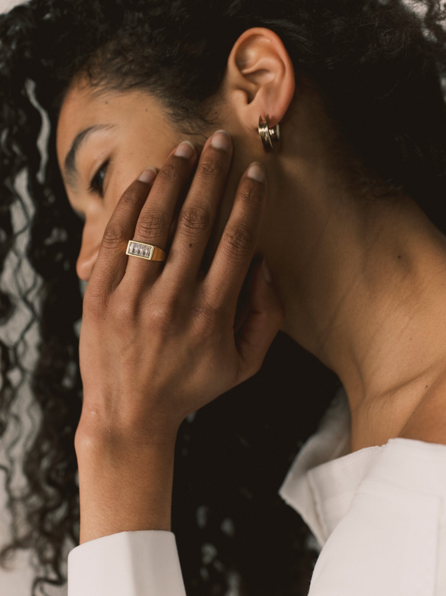 Palmer Rim Wheel Earring