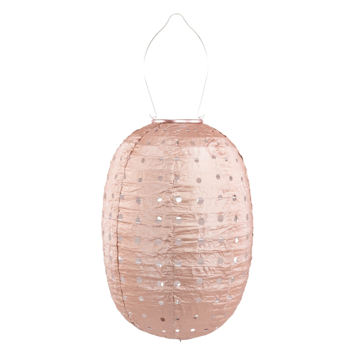 Soji Stella - Barrel Swiss Dot - 14" Solar Lantern