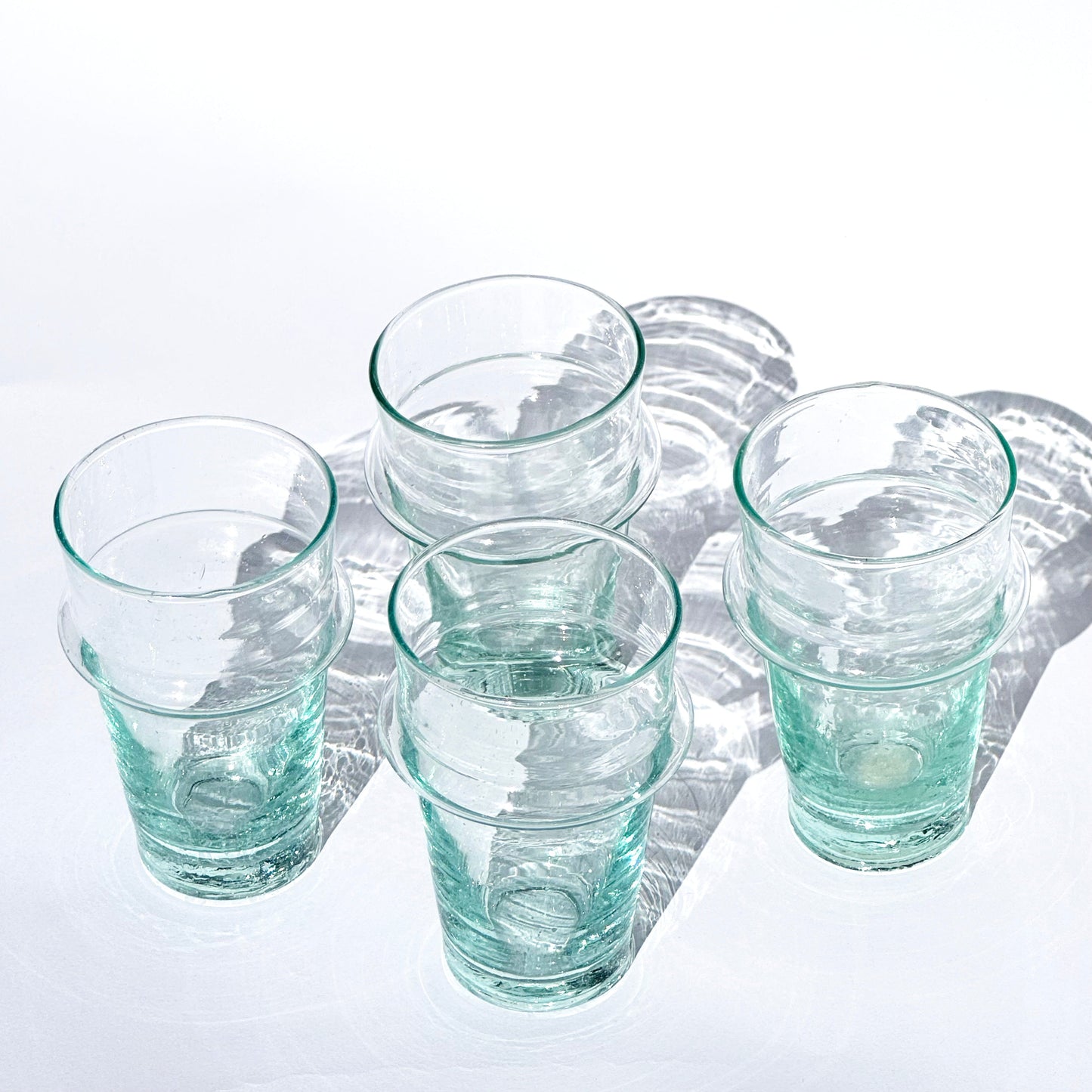 Large Recycled Beldi Glass