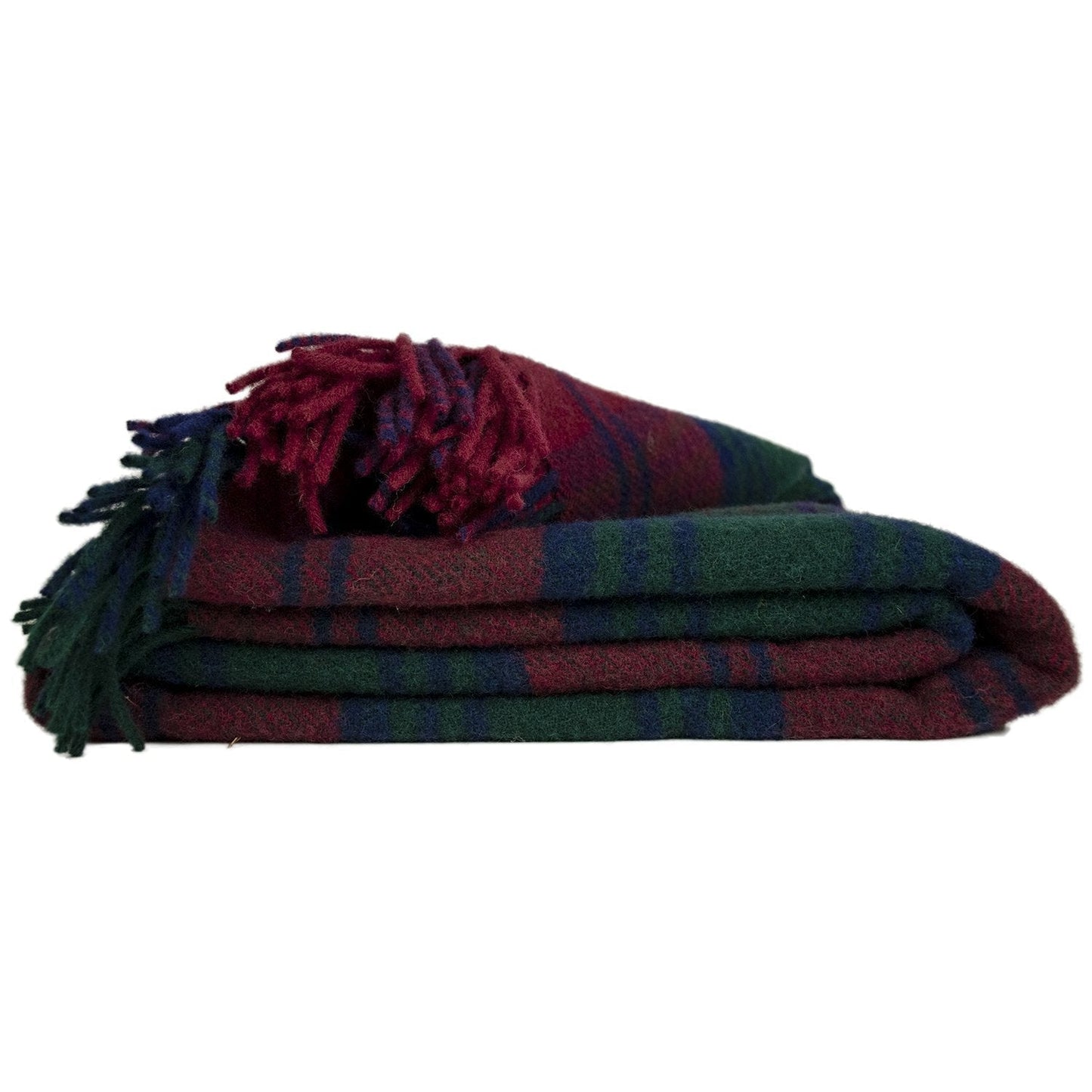 Highland Tweeds Pure New Wool  Fluffy Throw - Lindsay