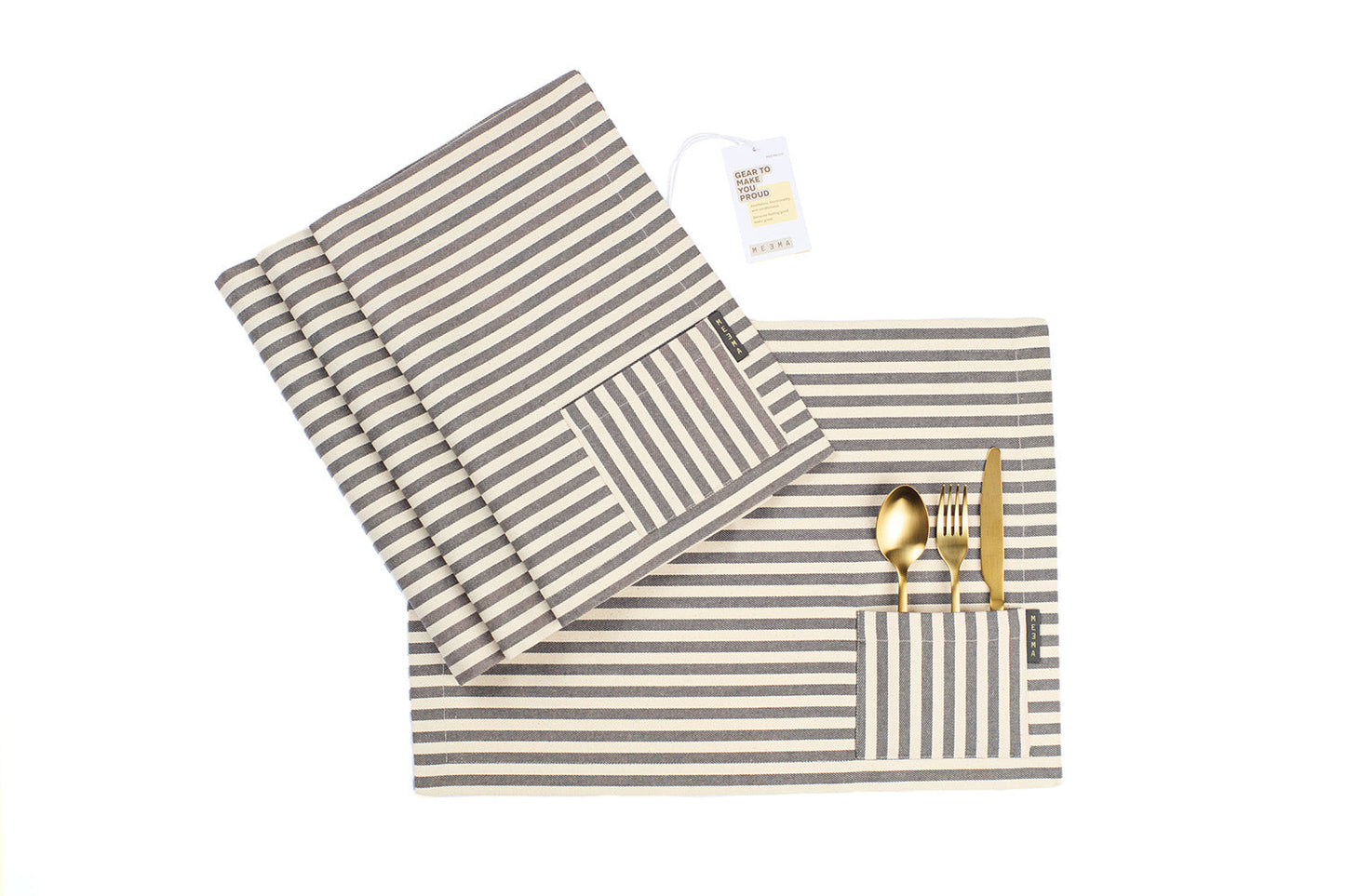 Cotton Cloth Placemats, Set of 4