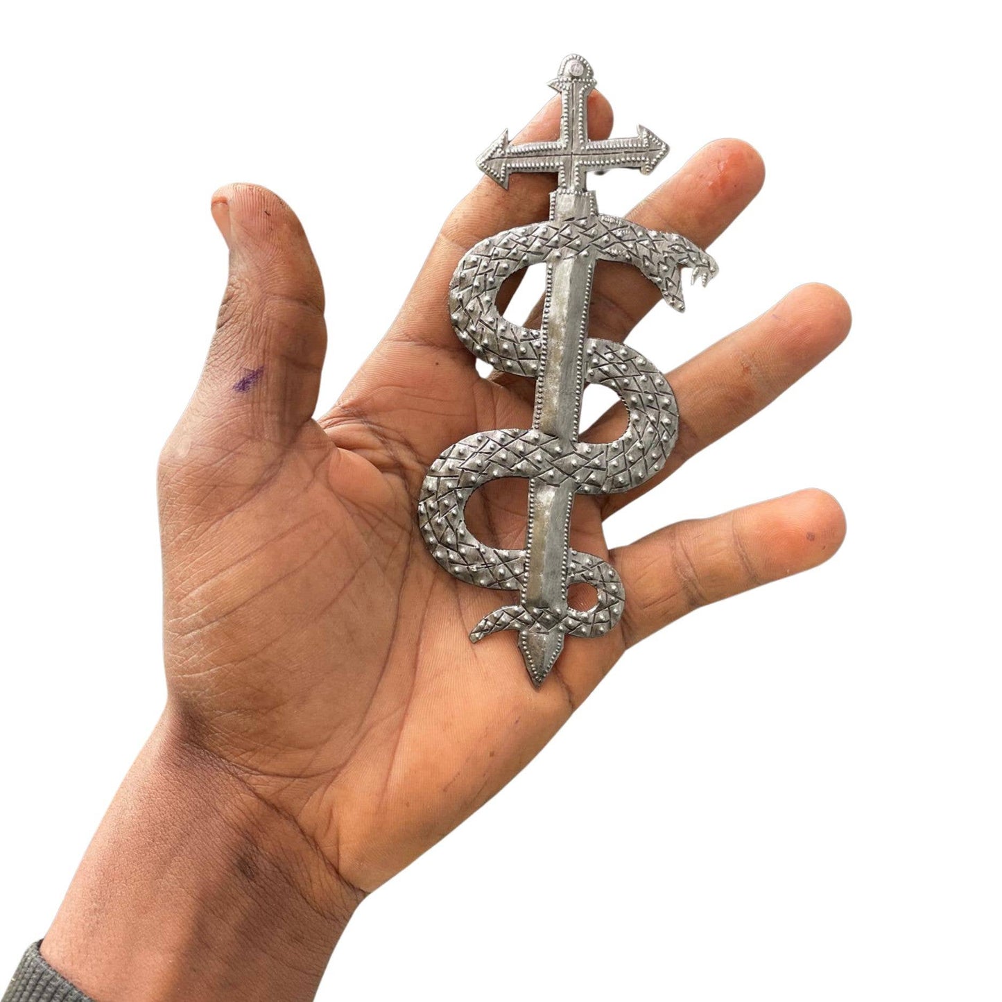 Sword & Snake Wall Art Haiti,  Symbol of Strength