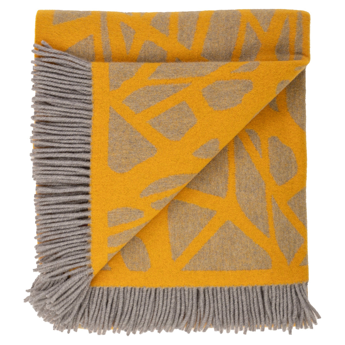 Southampton Home Monarch Merino Fleece Throw - Gold