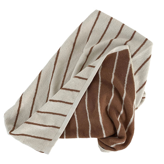 Raita Towel - Mini - Cloud / Caramel