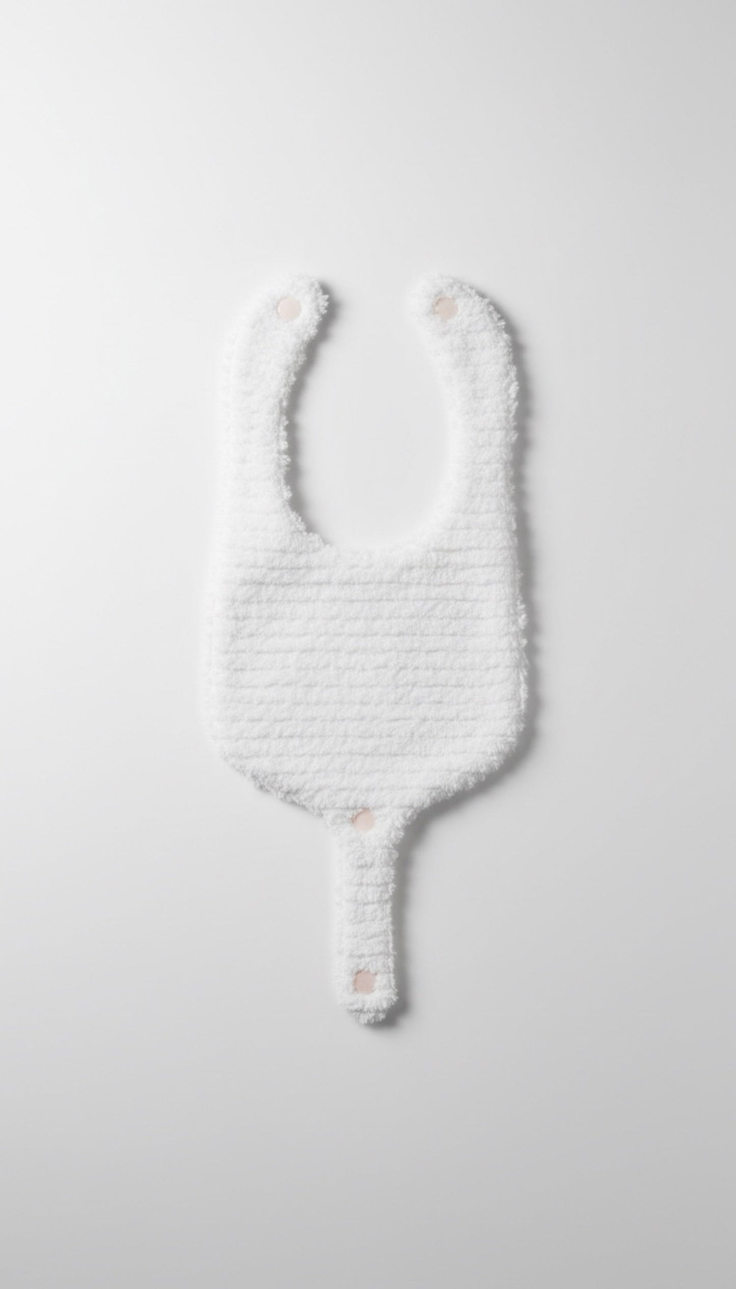 Sooth & Snap Pacifier Bib - Antique Rose