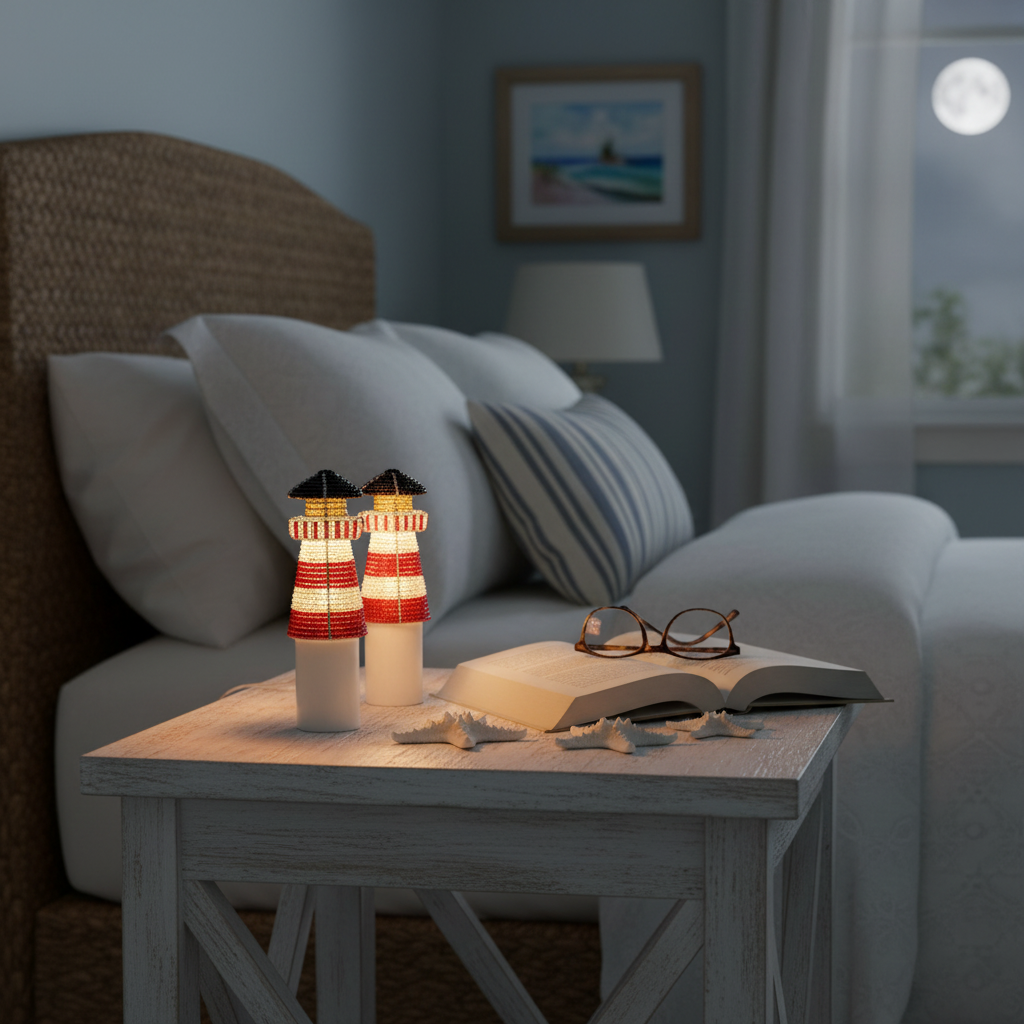 Night Light, Lighthouse (Set of 2)