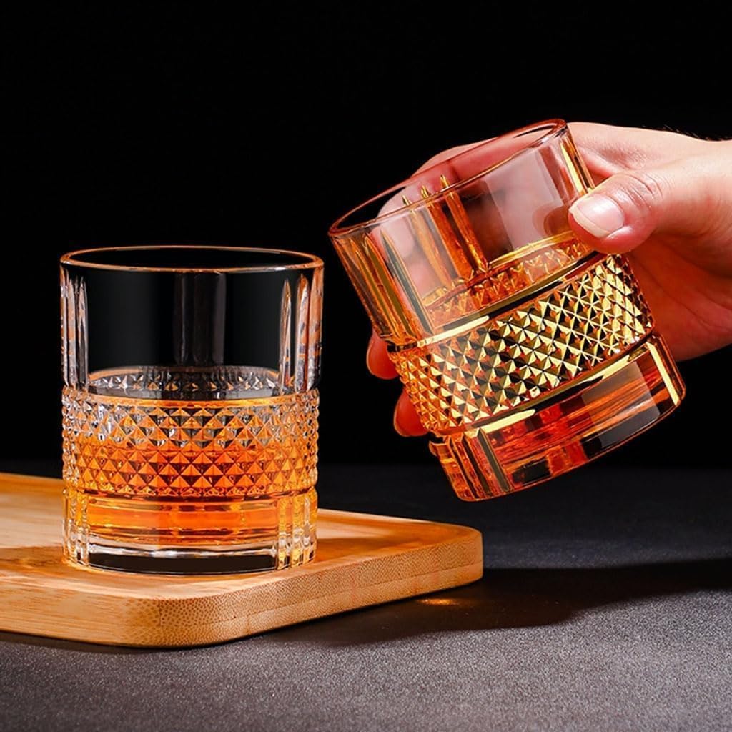 Old Fashioned Vintage Whiskey Glass - 10oz
