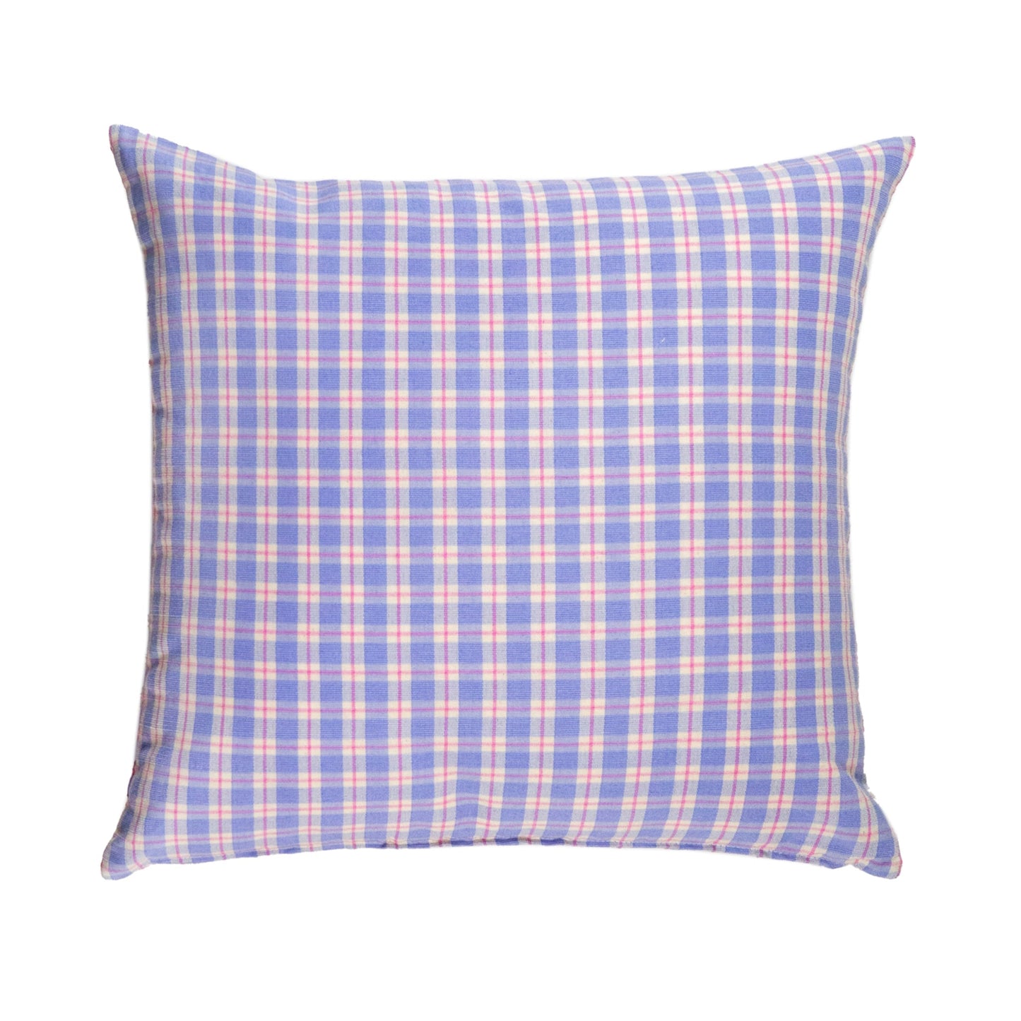 Archive NY Sofia Plaid Square Pillow in Periwinkle