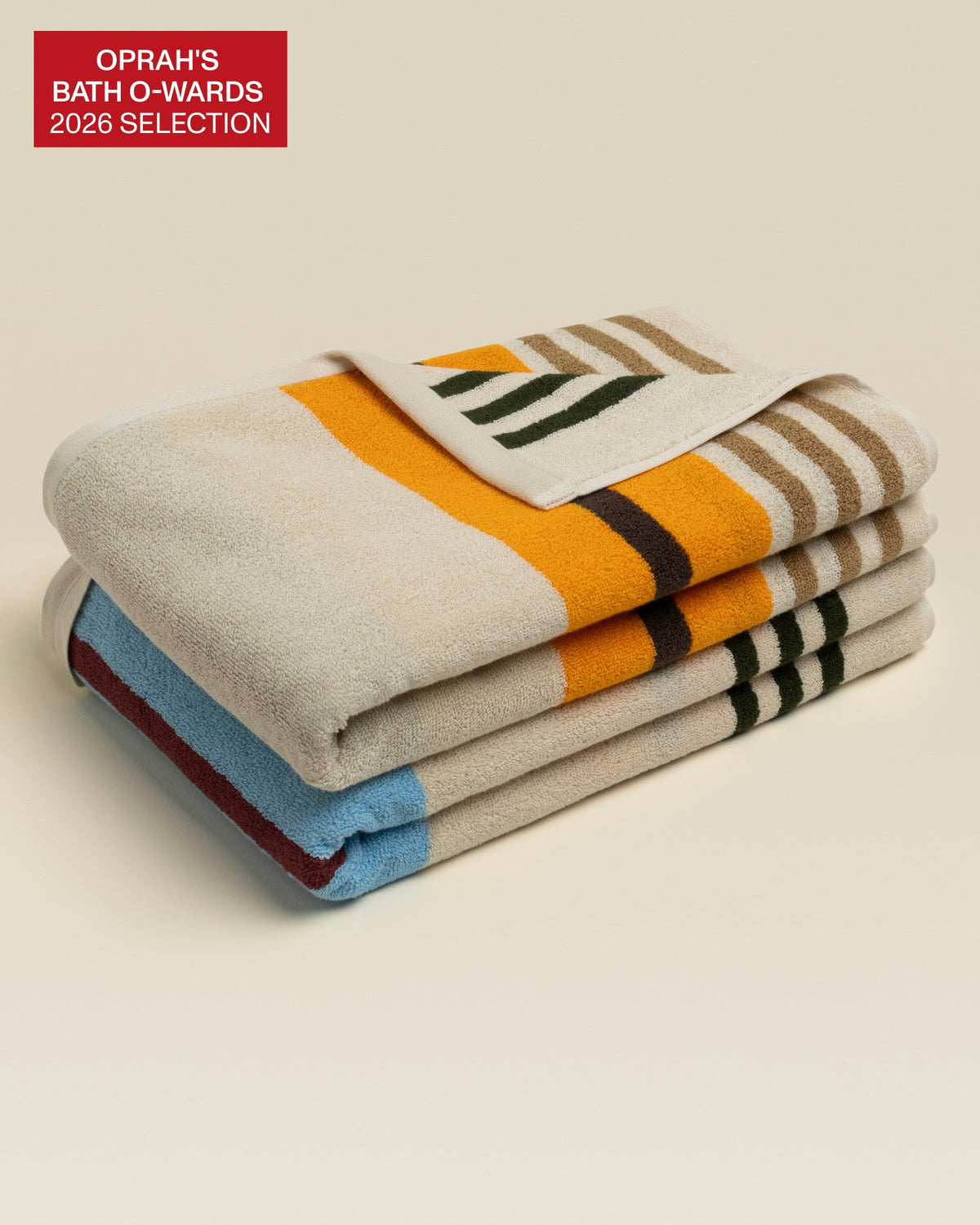 Plush  Cotton Reversible Towel - Janus Composition