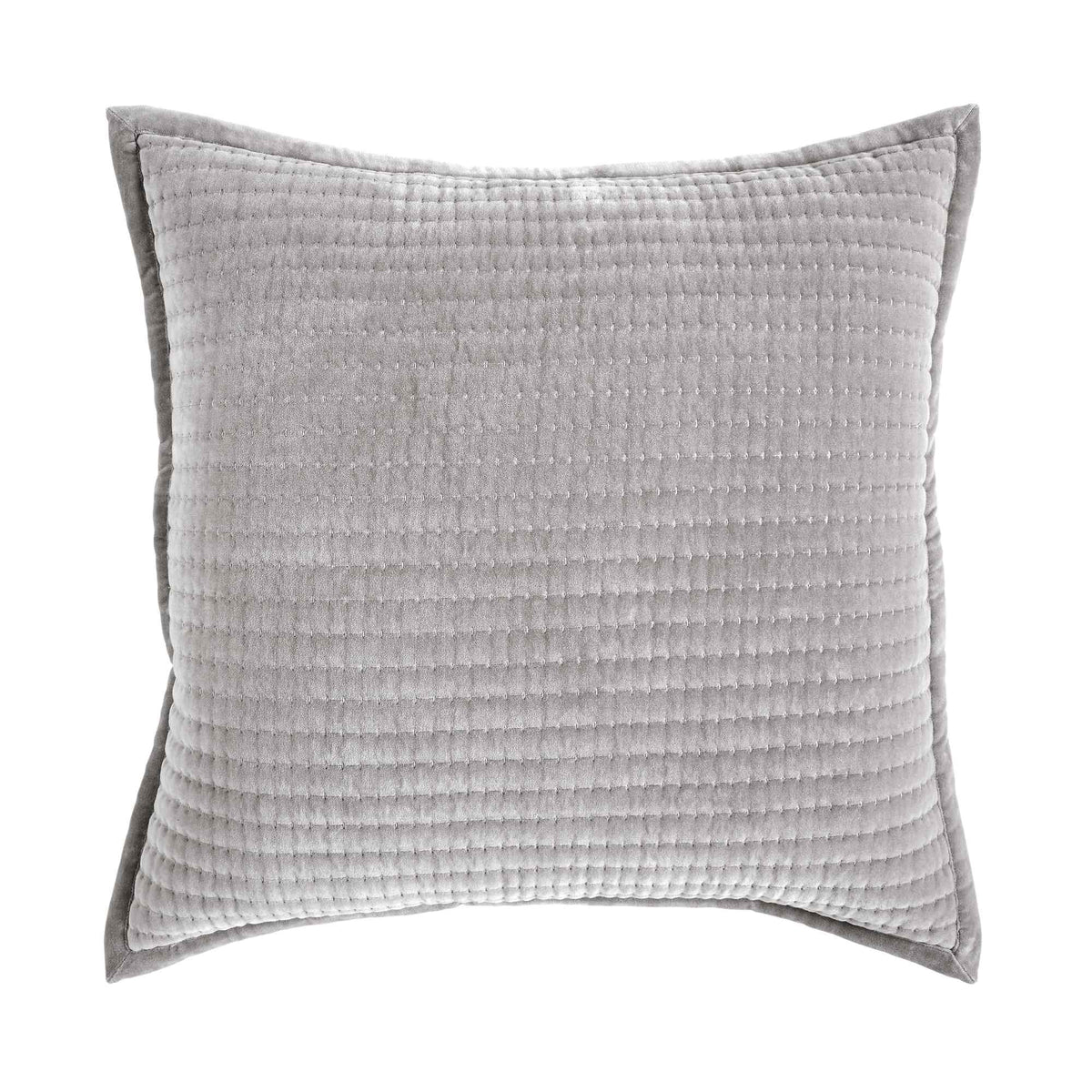 Milton Channel Stitched Velvet Coverlet Sham