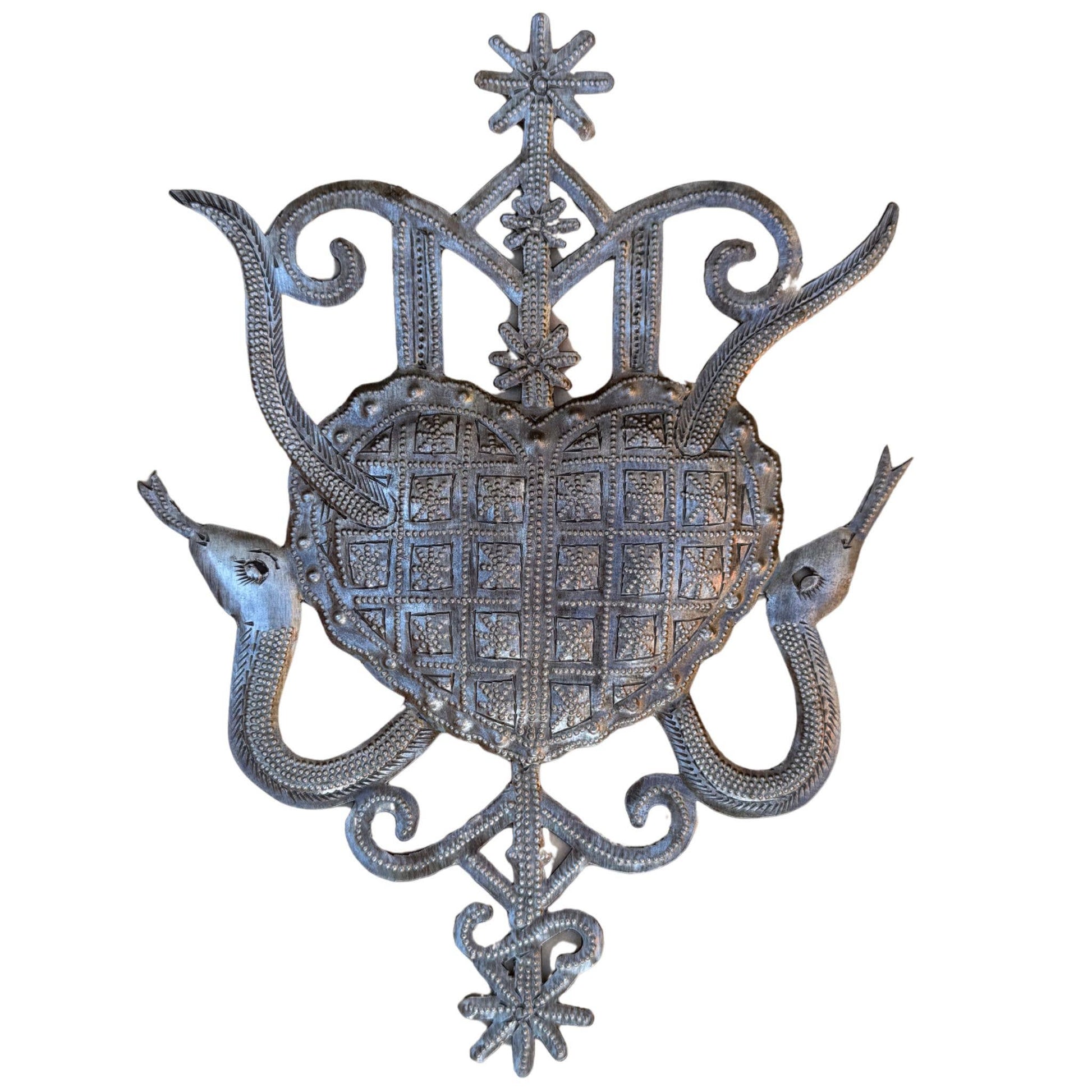 Erzulie Freda and Dambla  Veve Haitian Art | Fair Trade
