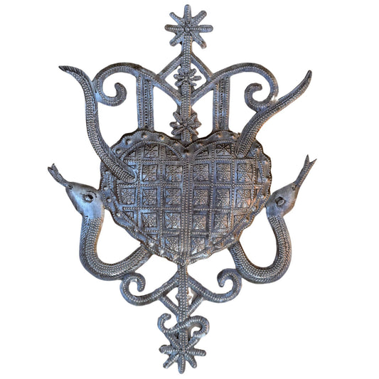 Erzulie Freda and Dambla  Veve Haitian Art | Fair Trade
