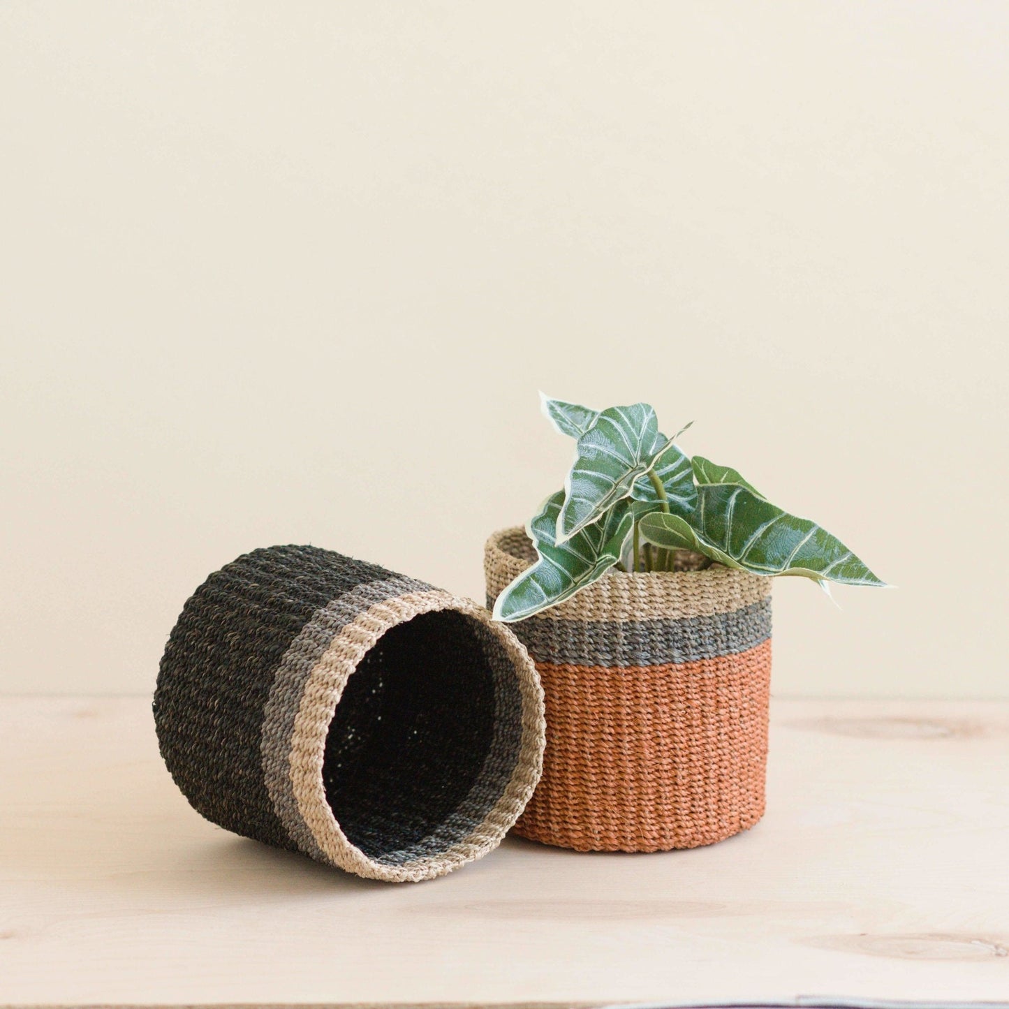 Black Tabletop Mini Basket