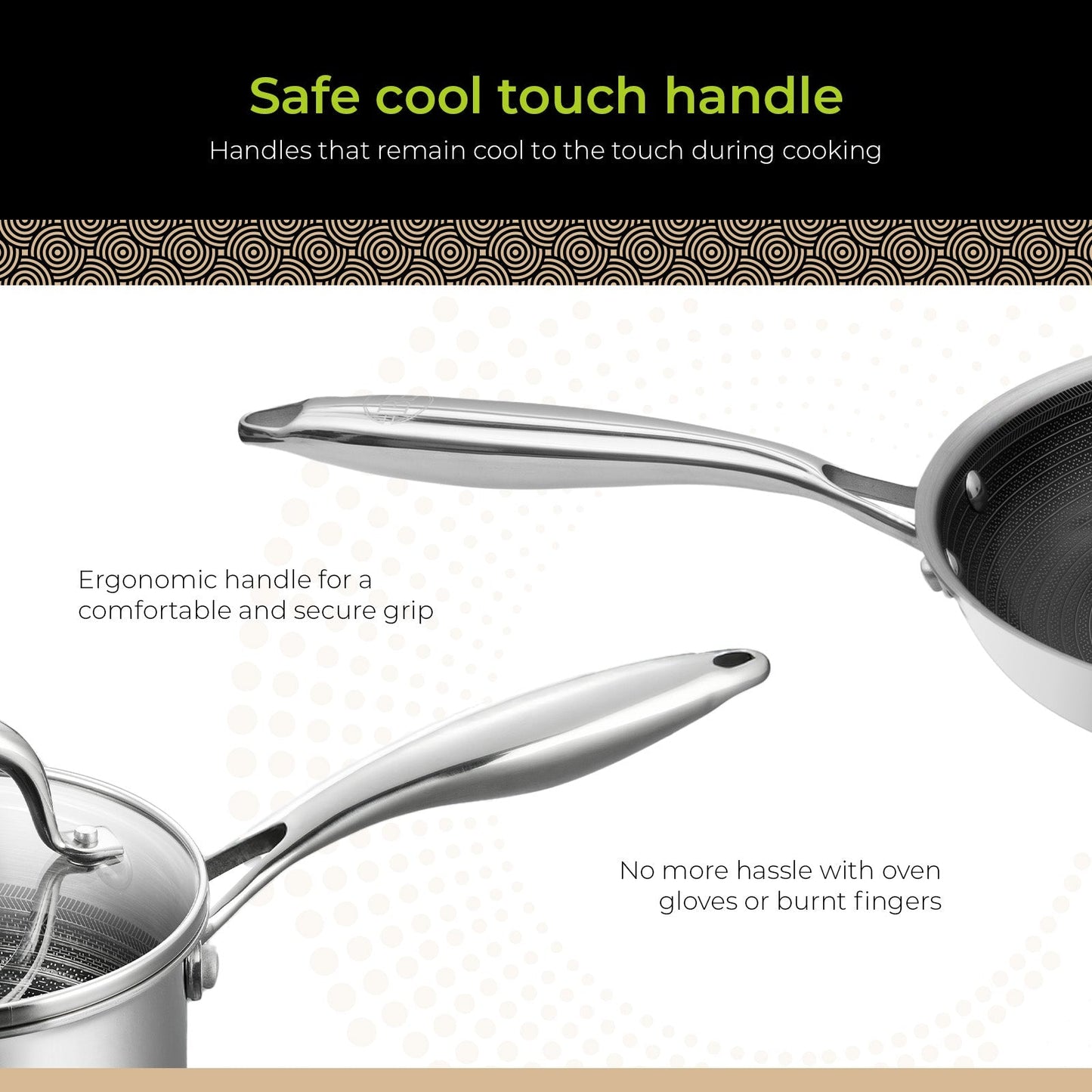 BE | LIVING CIRCLAD Series 12-Piece Cookware Set