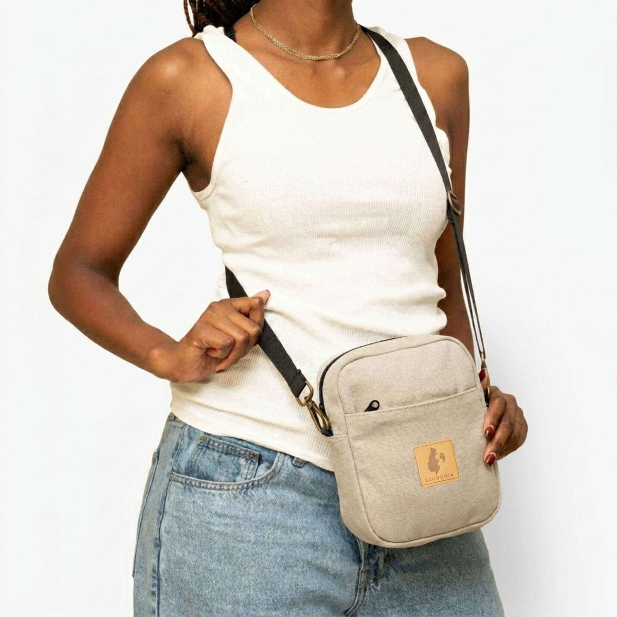 Rozi Convertible Canvas Sling Bag