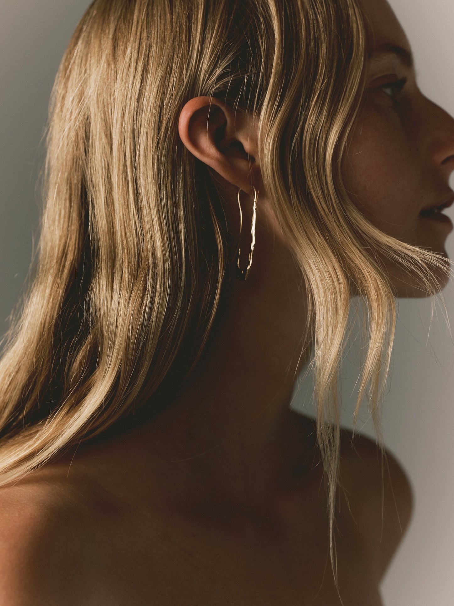 Sophia Large Paperclip Earrings
