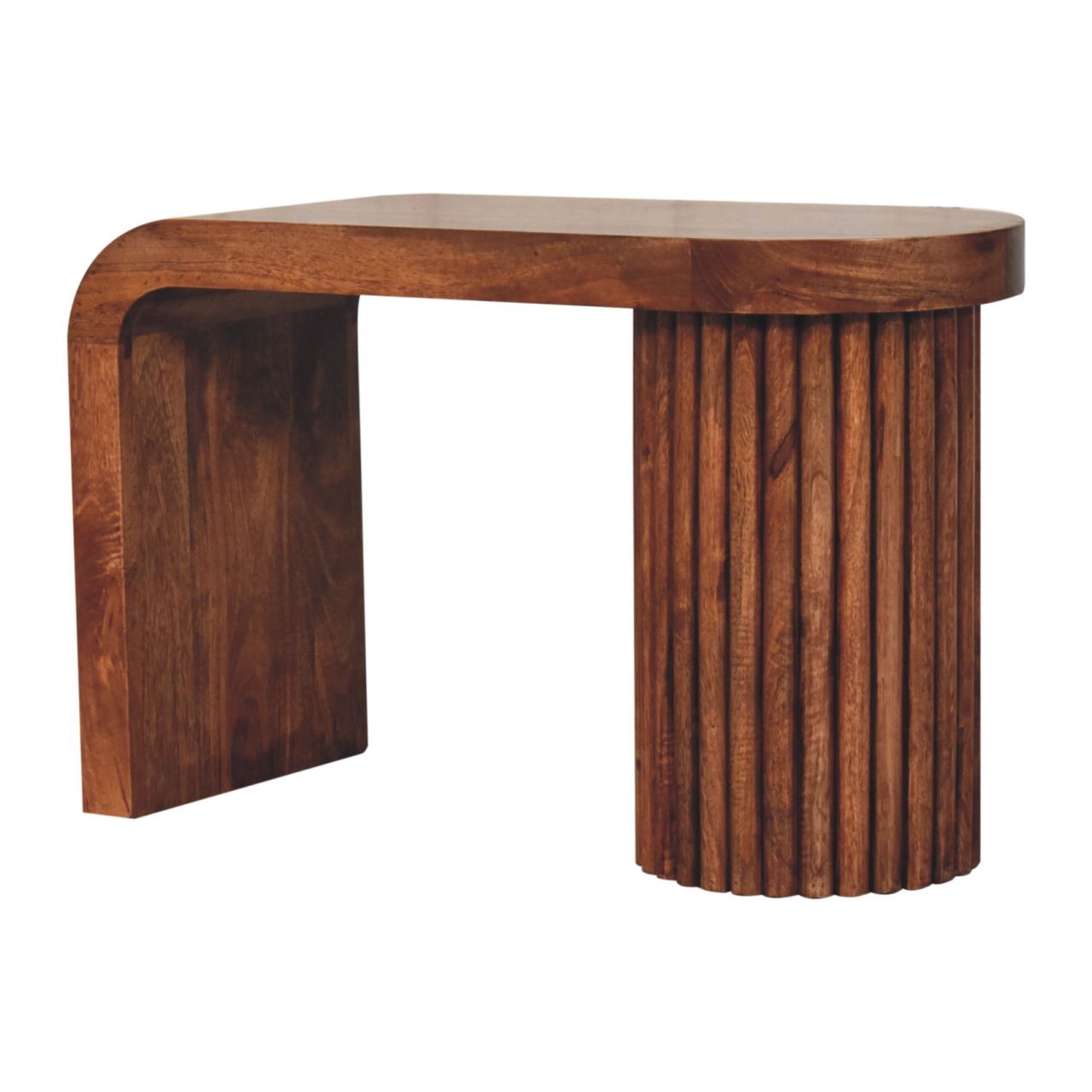 Solid Wood Honey Caramel Serenity Coffee Table
