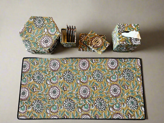 Sage Haven: Office-in-a-Box Decor Set
