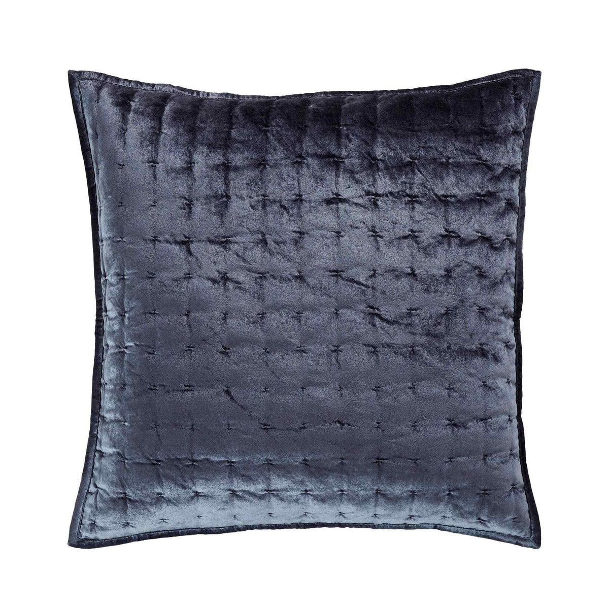 Luna Hand Pinched Velvet Quilt Sham