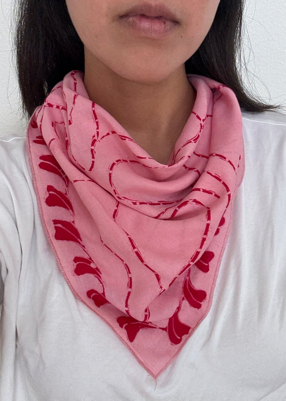 Hand Drawn Batik Bandana Gift Set