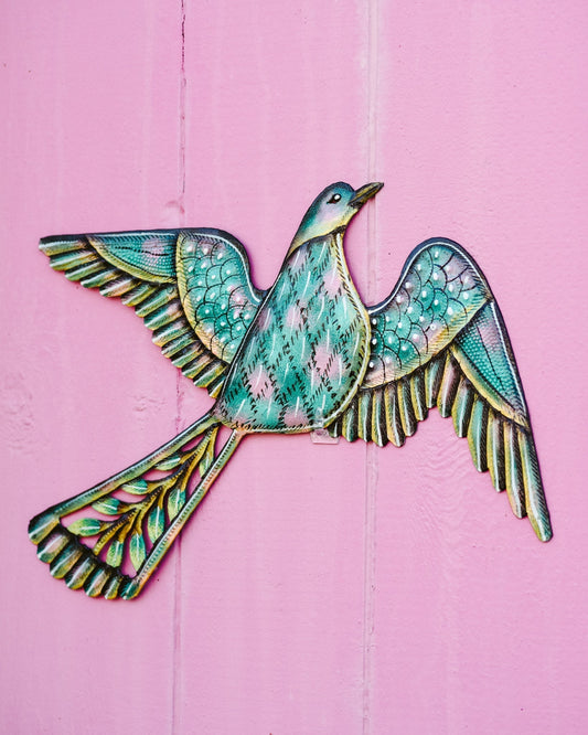 Painted Blue Bird