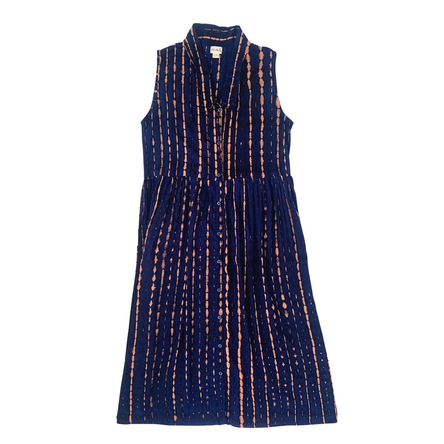 Tina Midi Dress in Ocean Blue